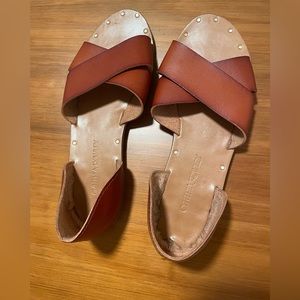 Cynthia Rowley leather sandals. Very cute staple that complete any outfit!